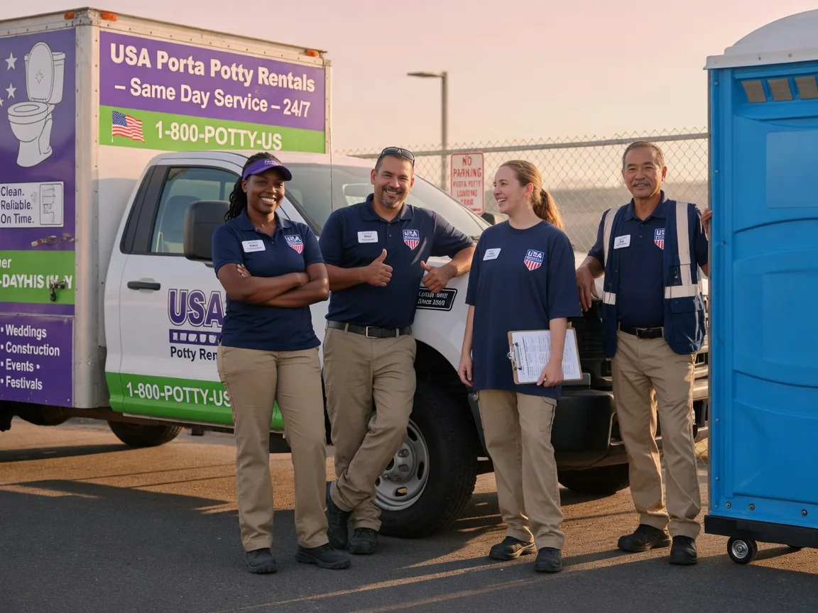 Porta Potty Rental company in New Trenton, IN