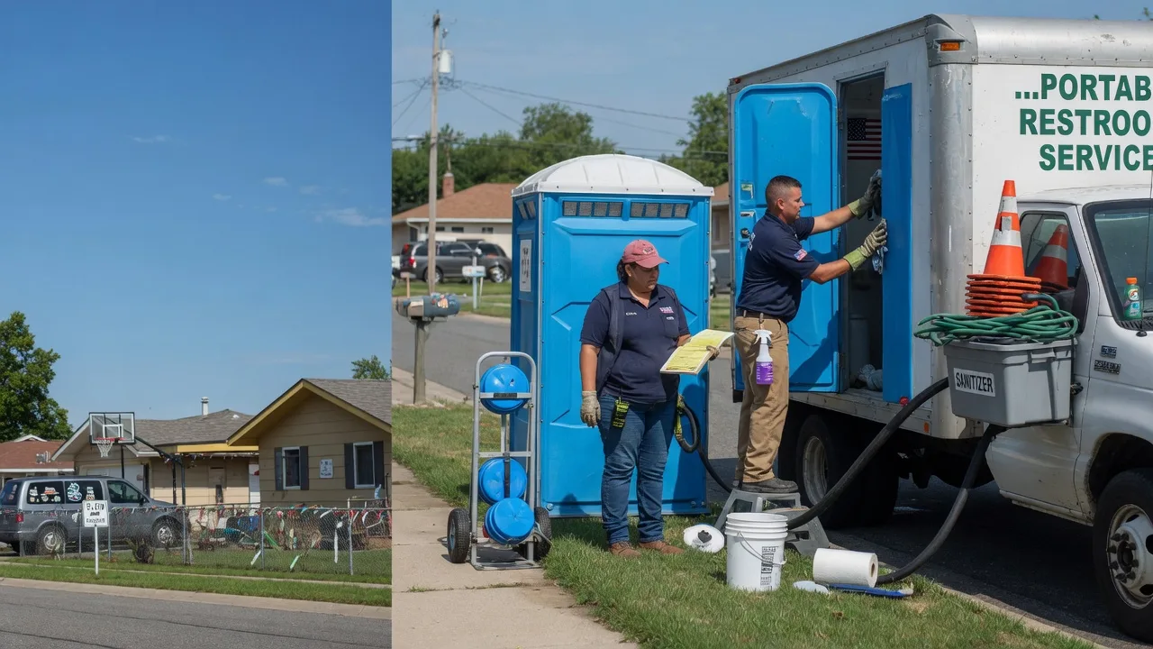 Portable Toilet Rental in New Trenton, IN near me